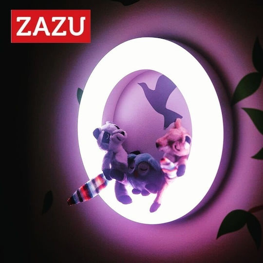 Zazu Φωτάκι Νυκτός Fay Rex Otis USB Λευκό με Αισθητήρα