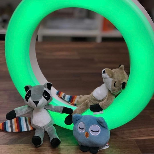 Zazu Φωτάκι Νυκτός Fay Rex Otis USB Λευκό με Αισθητήρα