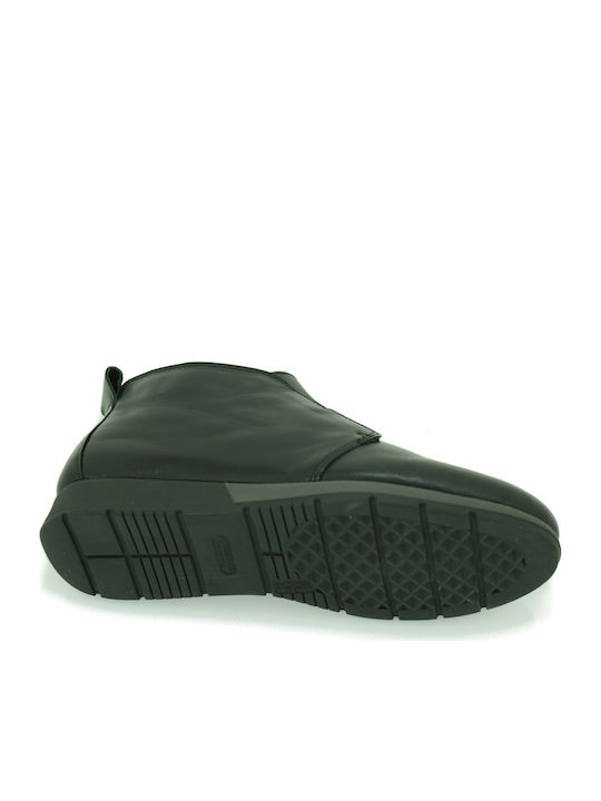 Off Duty Leder Damen Chelsea Stiefeletten Braun