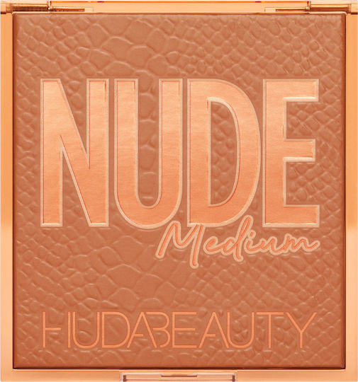 Huda Beauty Nude Lidschattenpalette in fester Form Medium