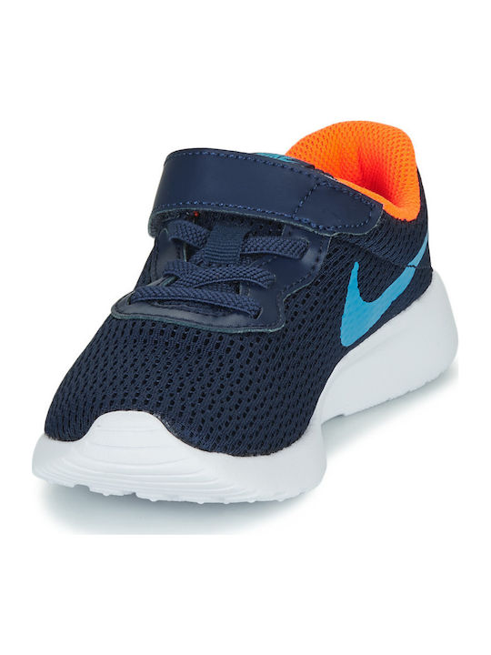 Tanjun Tanjun Kids Sports Shoes Running with Hoop & Loop Closure Midnight Navy / Laser Blue / Hyper Crimson