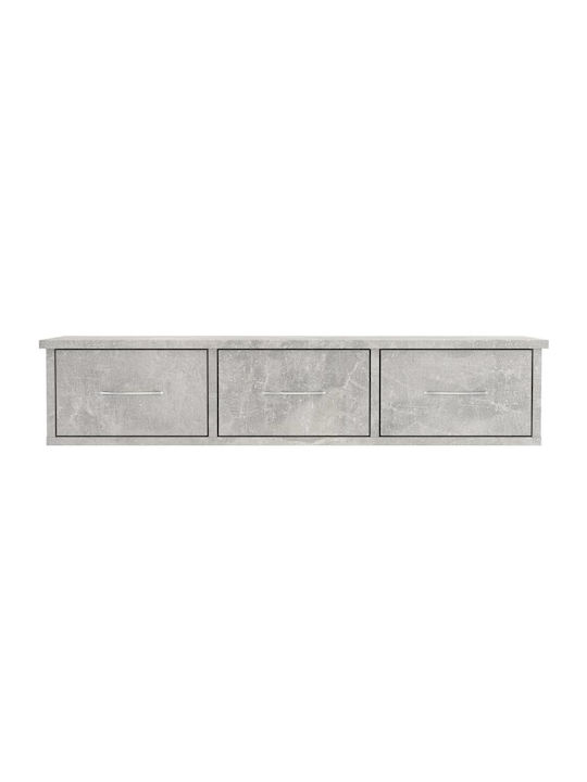 Shelf Wall Gray 90x26x18.5cm