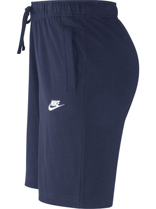 Sportswear Club Αθλητική Ανδρική Βερμούδα Navy Μπλε