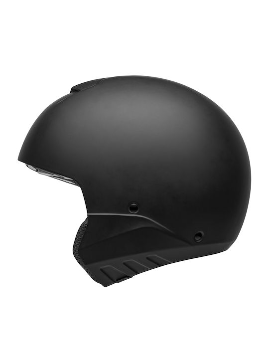 Bell Broozer Solid Matte Black Motorcycle Helmet Modular ECE 22.06 1350gr