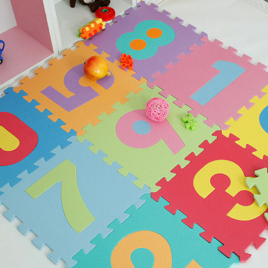 Zita Toys Kids Educational Floor Puzzle with Numbers 10pcs