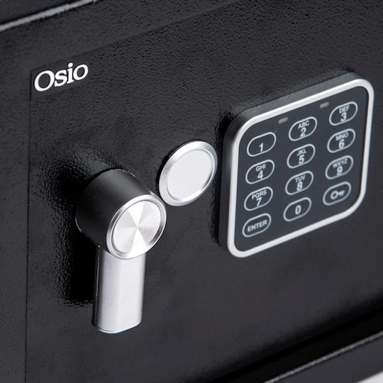 Osio Safe with Digital Lock L35xW25xH25cm OSB-2535BL