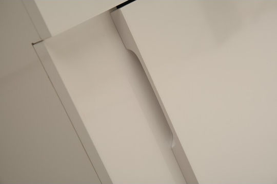 Inter Ceramic PVC Πάγκος με Νιπτήρα Μ55xΒ42xΥ85cm Λευκός