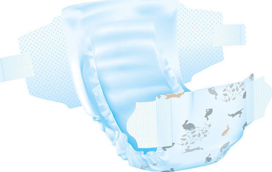Πάνες με Αυτοκόλλητο Pure & Nature No. 5 για 11-25kg 25τμχ