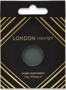 London Copyright Magnetic Eyeshadow Shades Eye Shadow Matte in Solid Form with Turquoise Color 1.6gr