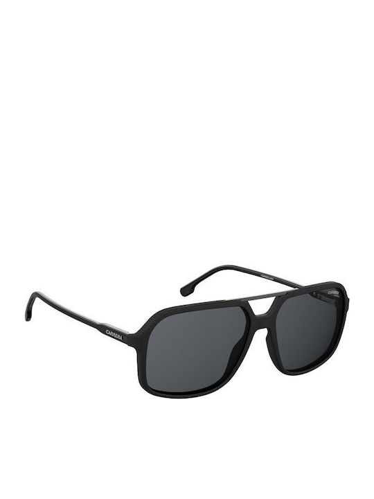 Carrera Herren Sonnenbrillen mit Schwarzem Horn umrandetem Rahmen und Grauen Gläsern 229/S 807/IR