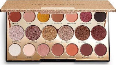 Revolution Beauty Precious Stone Eye Shadow Palette in Solid Form 16.9gr