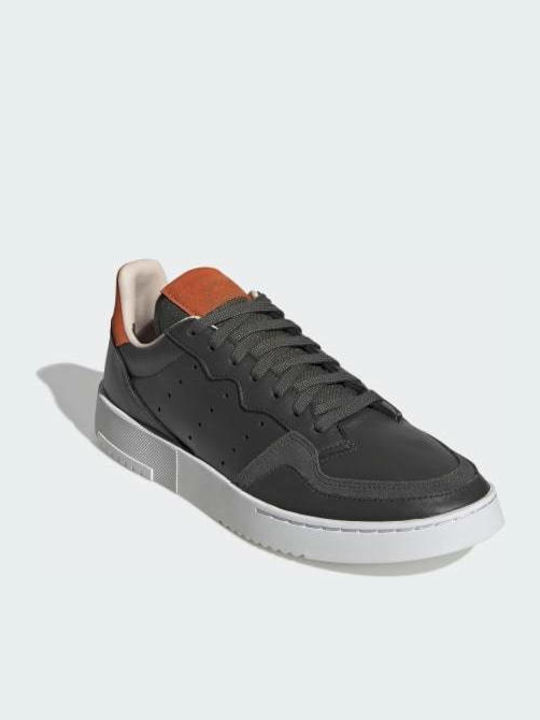 Adidas Supercourt Unisex Sneakers Grey / Legend Earth / Orange