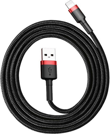 Baseus Cafule IP Edition Braided USB-A to Lightning Cable Black 1m (CALKLF-B19)