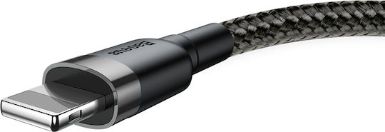 Baseus Cafule IP Edition Braided USB-A to Lightning Cable Black 1m (CALKLF-BG1)