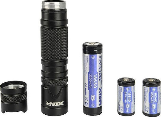 XTAR Επαναφορτιζόμενος Φακός LED IPX8 με Μέγιστη Φωτεινότητα 1000lm WK18