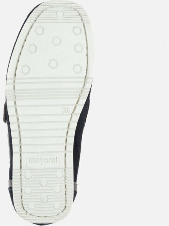 Anatomische Kinder-Mokassins Marineblau