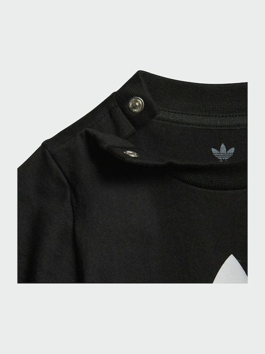 Kinder-T-Shirt Schwarz Originals TREFOIL