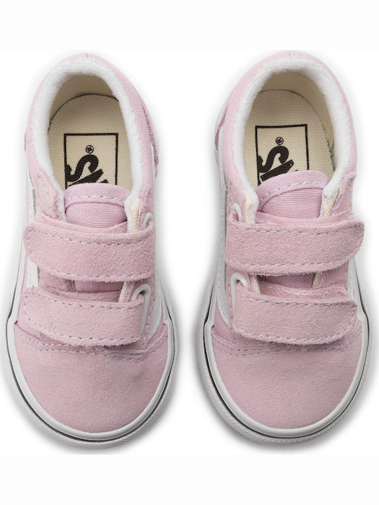 Kids Sneakers Old Skool with Scratch Pink