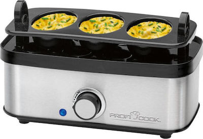 Profi Cook PC-EK 1139 Βραστήρας Αυγών 8 Θέσεων 400W Ασημί