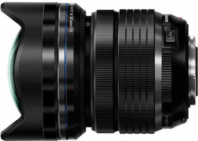 Olympus Crop Camera Lens M.Zuiko ED 7‑14mm 1:2.8 Pro Ultra-Wide Zoom for Micro Four Thirds (MFT) Mount Black