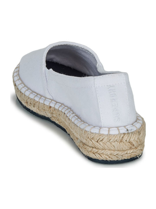 Classic Wedge Дамски Еспадрили в Бял Цвят