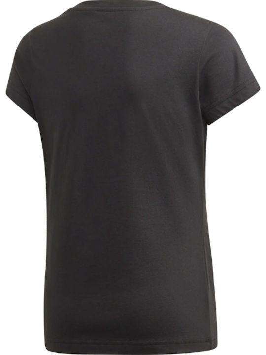 Kinder-T-Shirt Schwarz ESSENTIALS LINEAR