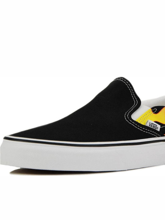 Πάνινα Ανδρικά Slip-On Μαύρα