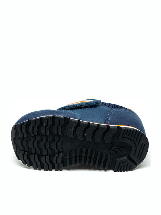 373 Kinder Sneakers mit Klettverschluss Marineblau