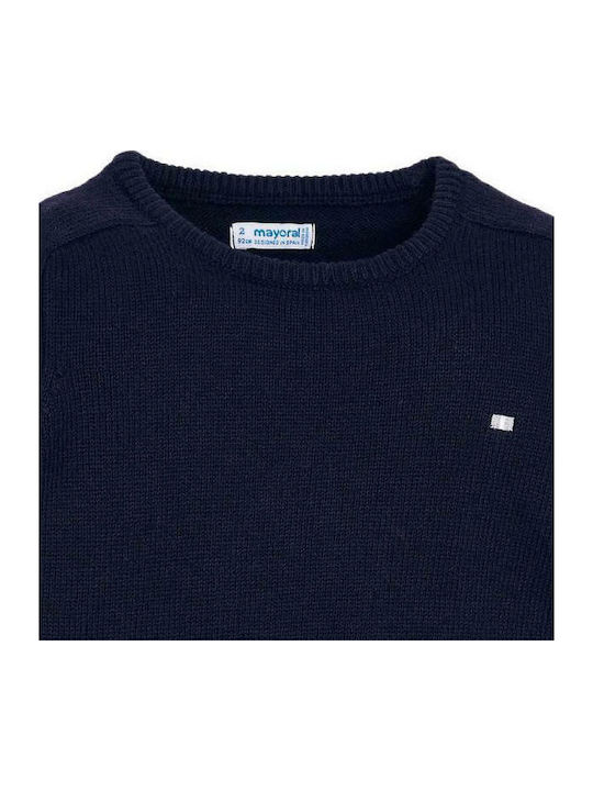 Mayoral Kids Sweater Long Sleeve Navy Blue 19-00311-022