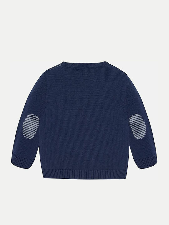 Mayoral Kids Sweater Long Sleeve Navy Blue