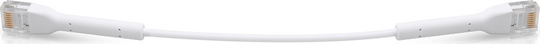 Ubiquiti U/UTP Кат.6 Кабел за Ethernet мрежа 0.1м Бял