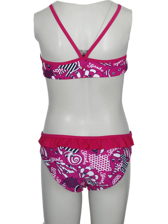 Speedo Детски Бански Бикини Фуксия