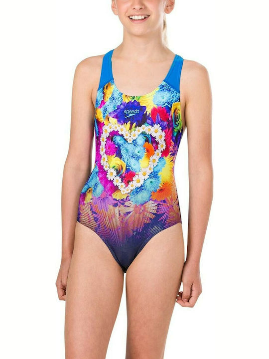 Speedo Παιδικό Μαγιό Ολόσωμο Πολύχρωμο