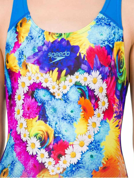 Speedo Παιδικό Μαγιό Ολόσωμο Πολύχρωμο