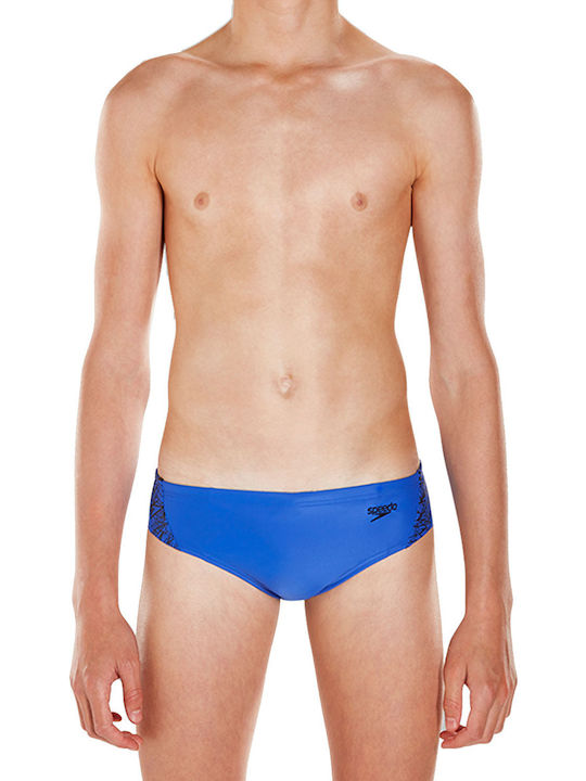 Speedo Παιδικό Μαγιό Σλιπ Μπλε
