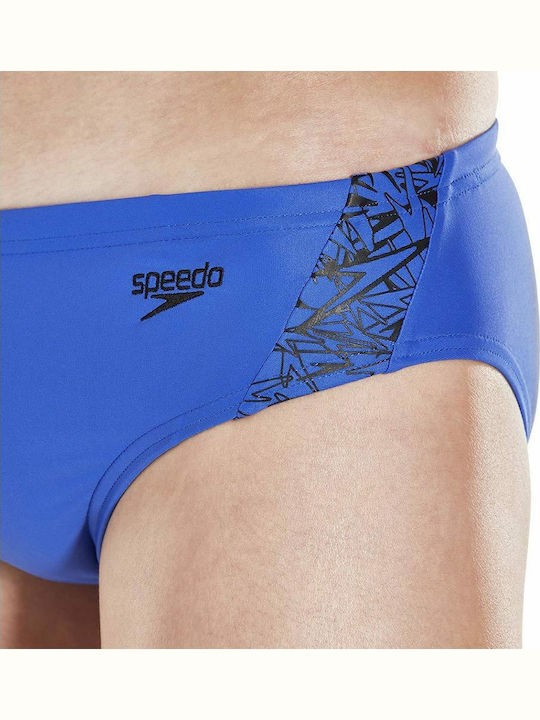 Speedo Παιδικό Μαγιό Σλιπ Μπλε