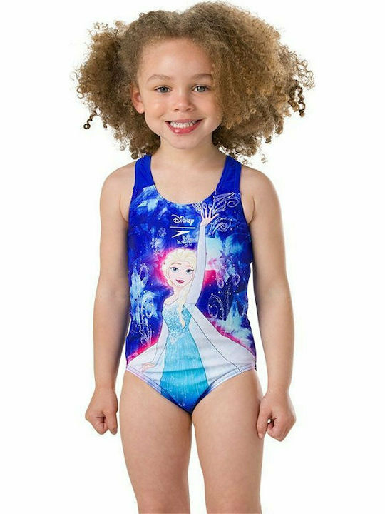 Speedo Παιδικό Μαγιό Ολόσωμο Κολύμβησης για Κορίτσι Μπλε