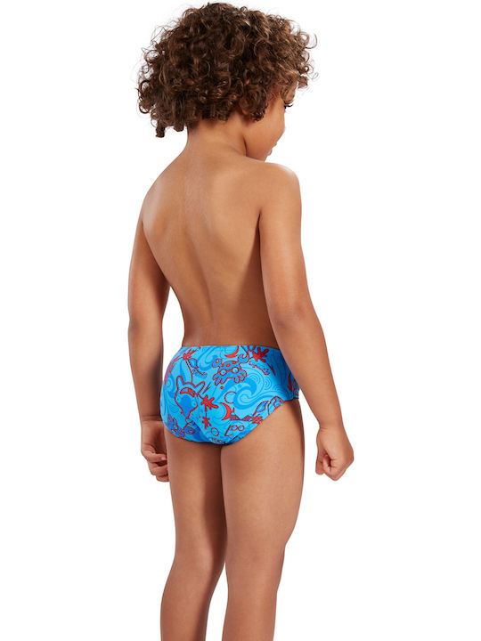Speedo Costum de baie pentru copii Slipi Albastru deschis