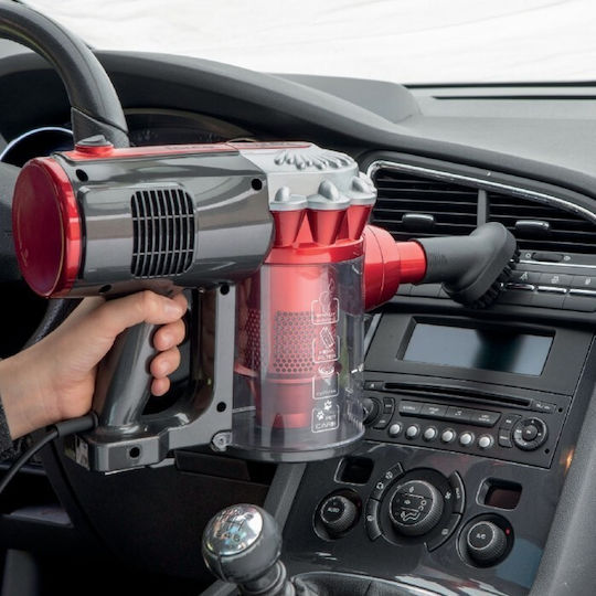 Ariete Handy Force Ηλεκτρική Σκούπα 2 σε 1 Stick & Χειρός 600W Κόκκινη