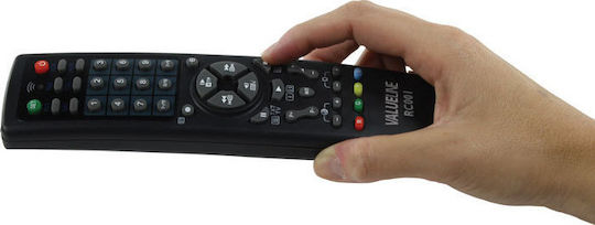 Nedis Universal Remote Control TVRC2100BK for CD-DVD Players , Τηλεοράσεις Box , Τηλεοράσεις and Ψηφιακούς Δέκτες