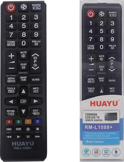 Huayu Συμβατό Τηλεχειριστήριο RM-L1088 (Samsung) για Τηλεοράσεις Samsung