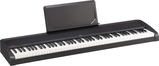 Korg Electric Stage Piano B2N with 88 Semi-Weighted Keys Built-in Speakers and Connection with Headphones and Computer Black