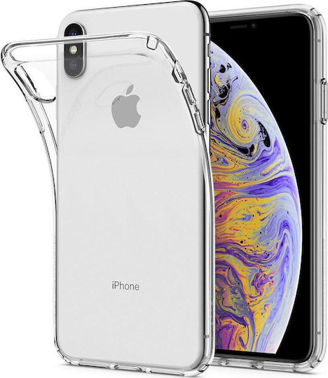 Spigen Liquid Crystal Back Cover Silicon Transparent (iPhone XS Max) 065CS25122