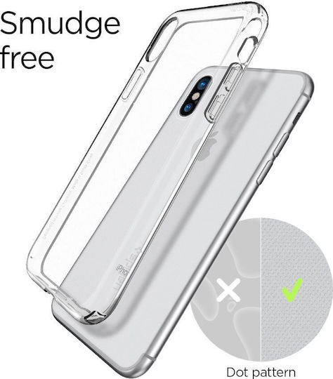 Spigen Liquid Crystal Back Cover Silicon Transparent (iPhone XS Max) 065CS25122