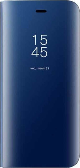 Hurtel Clear View Book Plastic Blue (Redmi Note 8T)