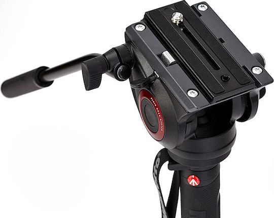 Manfrotto Xpro 4 Section Video Monopod W Fluid Head & Fluidtech Base Μονόποδο