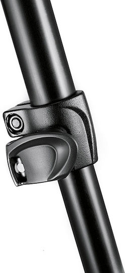 Manfrotto Kamerastative 290 Dual Aluminium 3-Section aus Aluminium mit 3-Wege Kopf