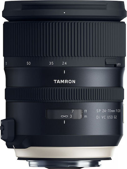 Tamron Full Frame Camera Lens 24-70mm f/2.8 Di VC USD G2 Standard Zoom for Canon EF Mount Black