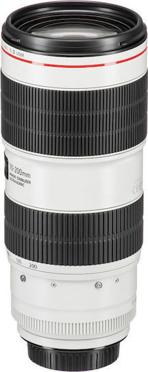 Canon Full Frame Camera Lens 70-200mm f/2.8L IS III USM Tele Zoom for Canon EF Mount White