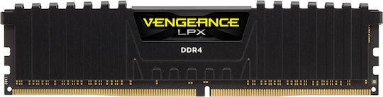 Corsair Vengeance LPX DDR4 16GB RAM με 2x8GB Modules και Ταχύτητα 2400 για Desktop